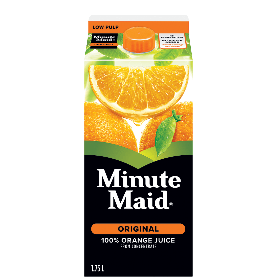 Minute Maid Orange Juice Nutrition Products Coca Cola CA