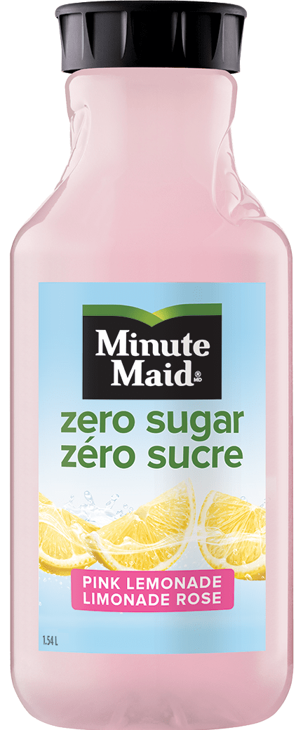 Minute Maid zero sugar Pink Lemonade 1.54 L bottle