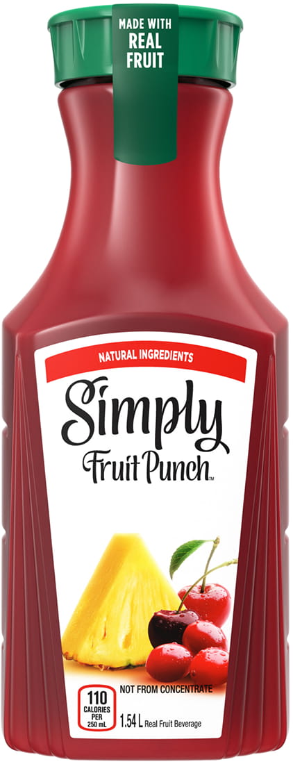 Simply Fruit Punch 1.54 L bottle