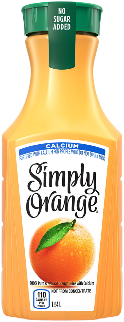 Simply Orange Calcium 1.54 L bottle