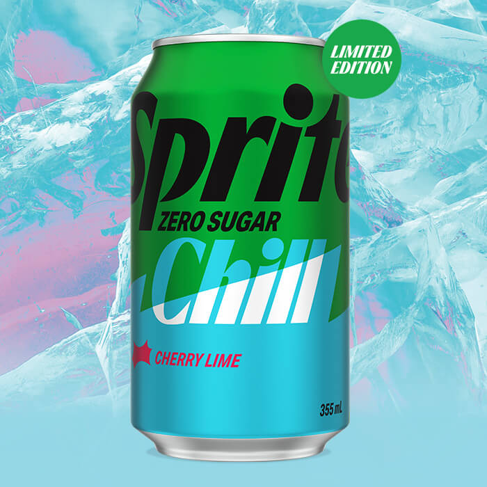 ero Sugar Limited Edition Sprite Chill Cherry Lime. Obey Your Thirst.