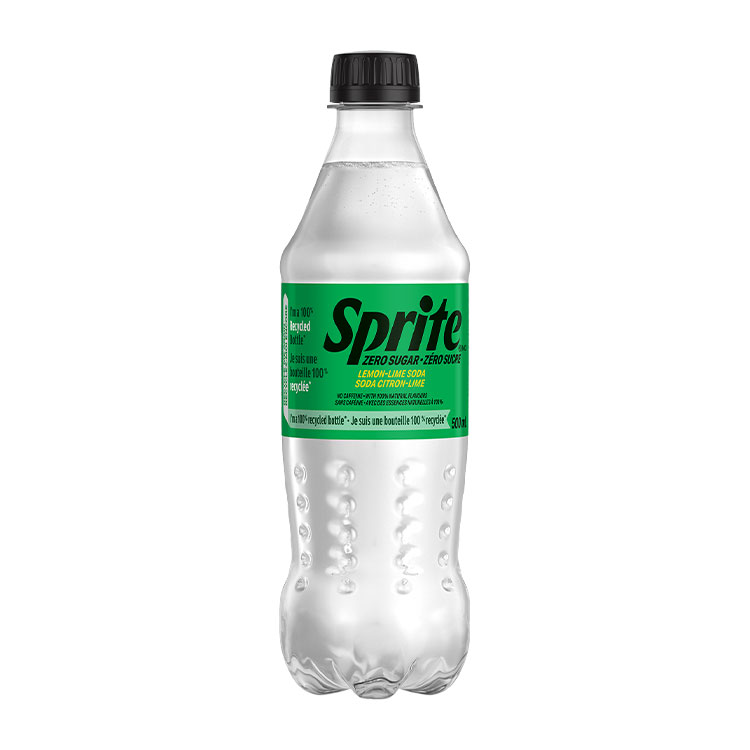 Sprite Zero Sugar 500 mL bottle