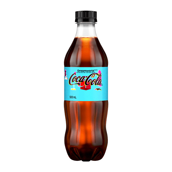 Limited Edition Coca-Cola® Dreamworld Zero Sugar - 500 mL bottle