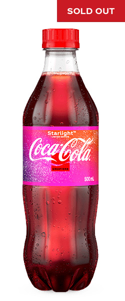 Coca-Cola Starlight 500 mL Bottle (Soldout)