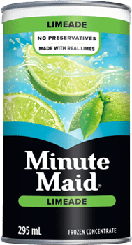 Minute Maid Limeade can