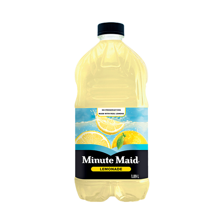Minute Maid Lemonade bottle