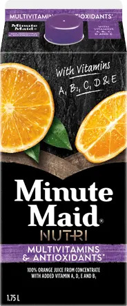 Minute Nutri Multivitamins & Antioxidants packaging