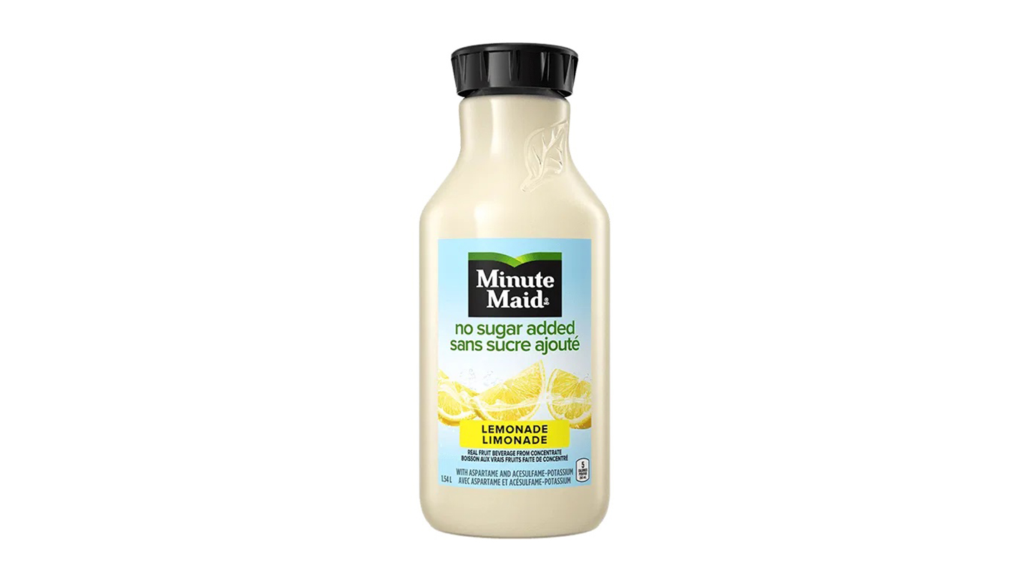 Minute Maid No Sugar Added bottle