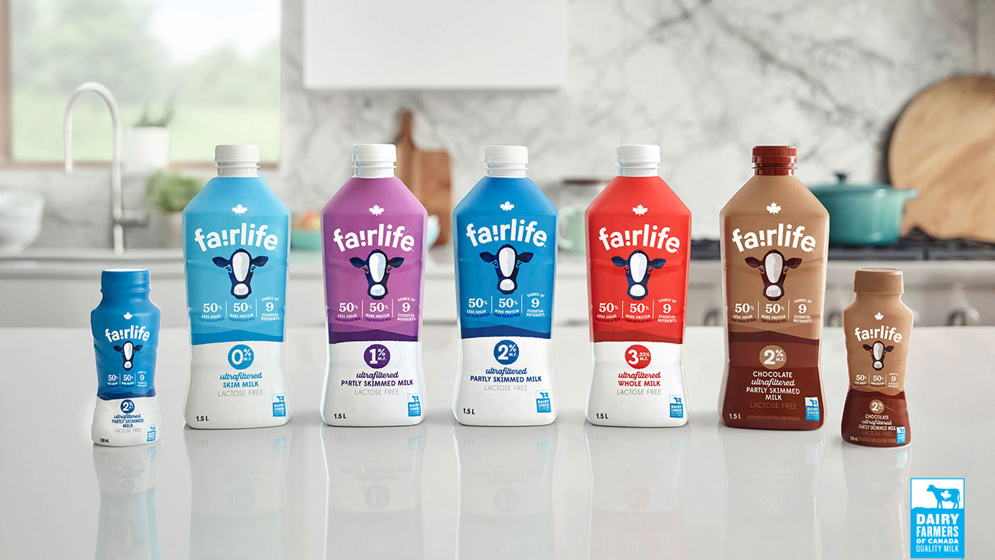 Variety of products from fairlife®