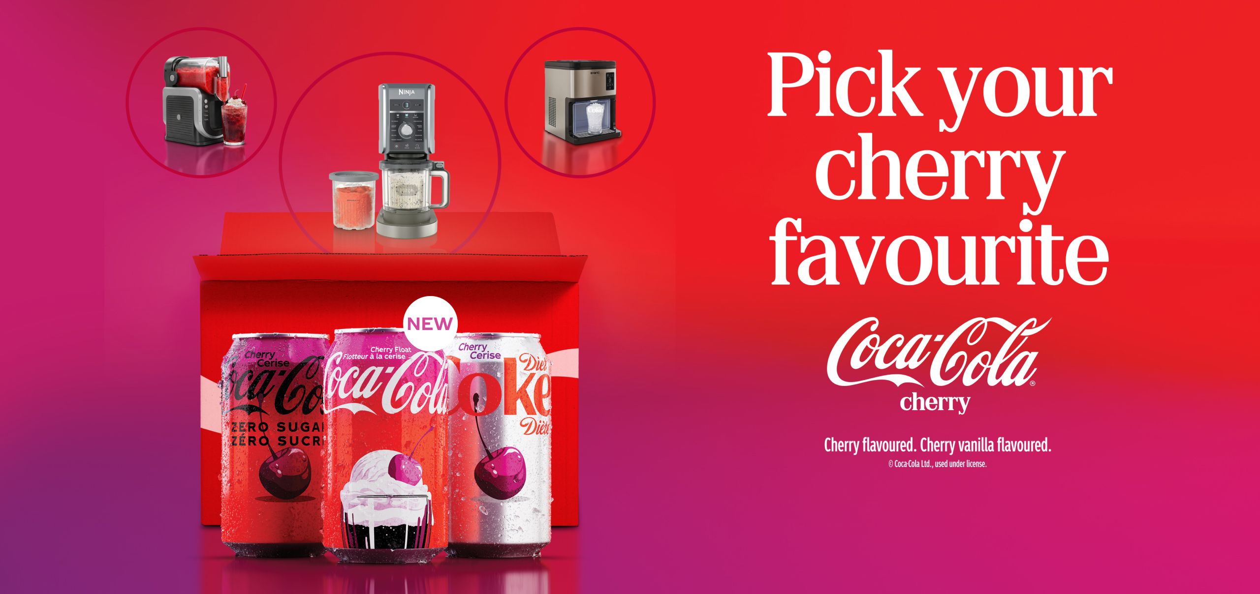 Enter for a Chance to Win a Cherry Coke Custom Prize Pack | Coca-Cola CA