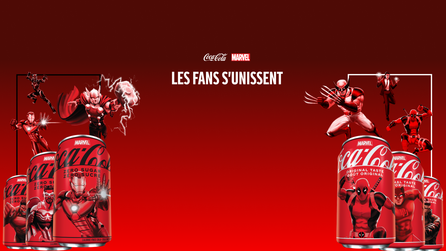 Coca-Cola Marvel: Les Fans S'Unissent
