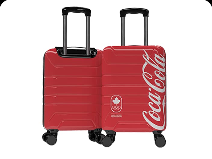 Coca-Cola & Team Canada Carry-on Roller Bag