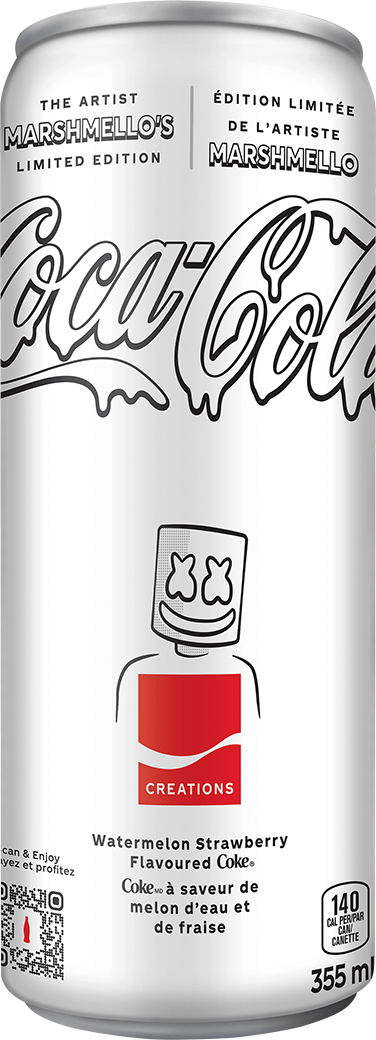 Coca-Cola Créations Marshmello 355 mL canette