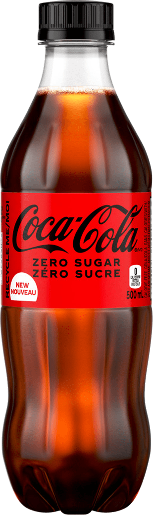 Coca-Cola Zéro Sucre 500 mL bouteille