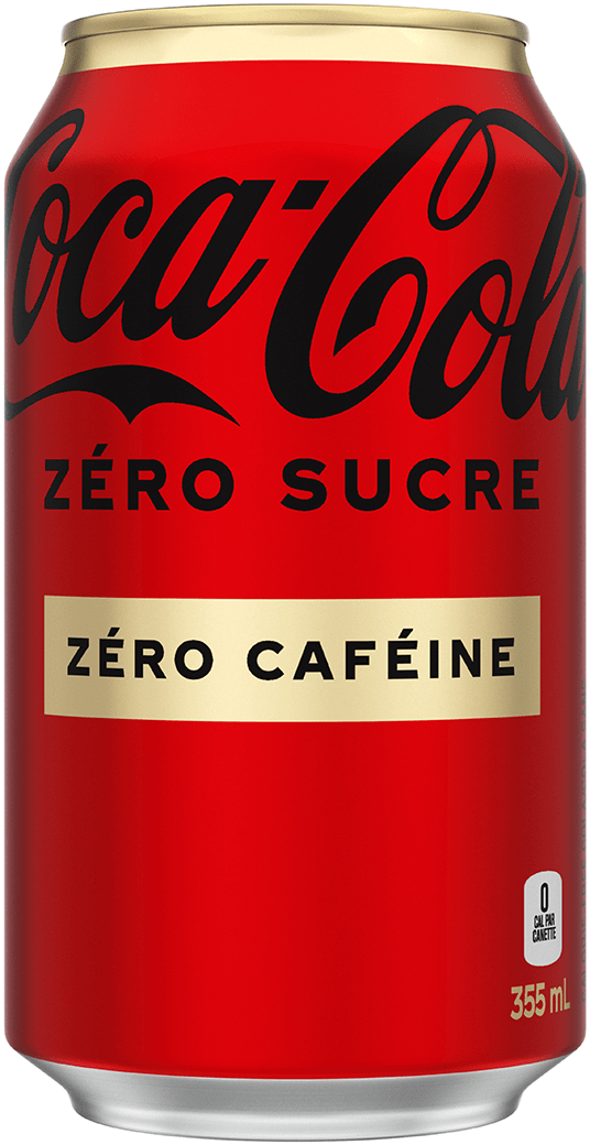 Coca-Cola Zéro Sucre Zéro Caféine 355 mL can