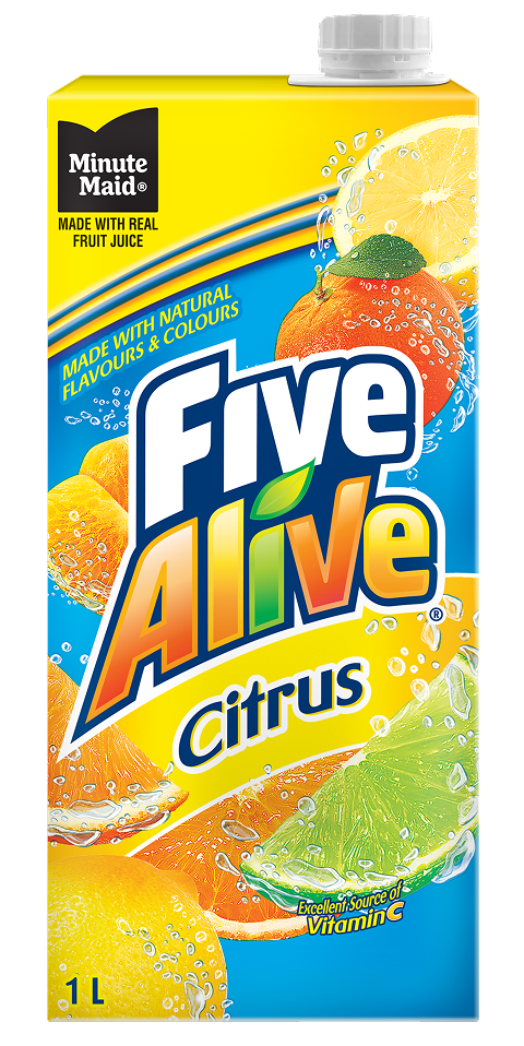 Five Alive Citrus packaging