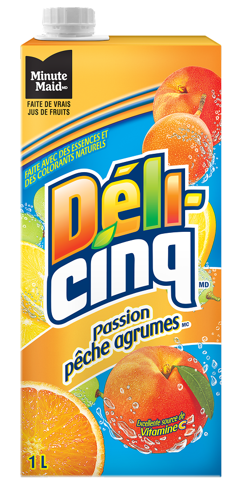 Déli-cinq Passion pêche agrumes