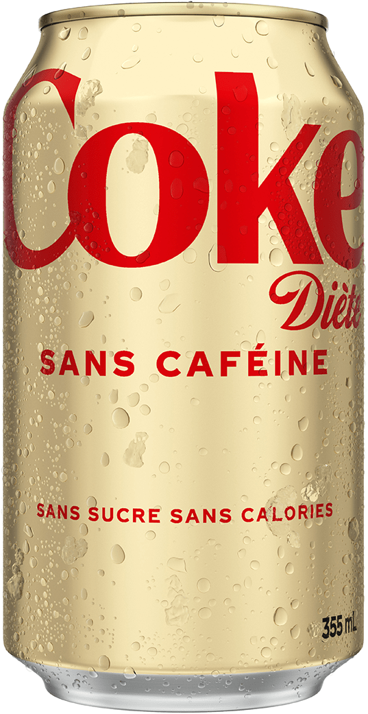 Coke Diète sans caféine 355 mL canette