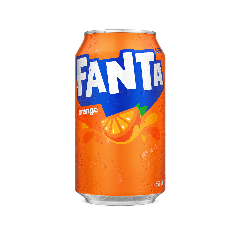 Fanta Orange can