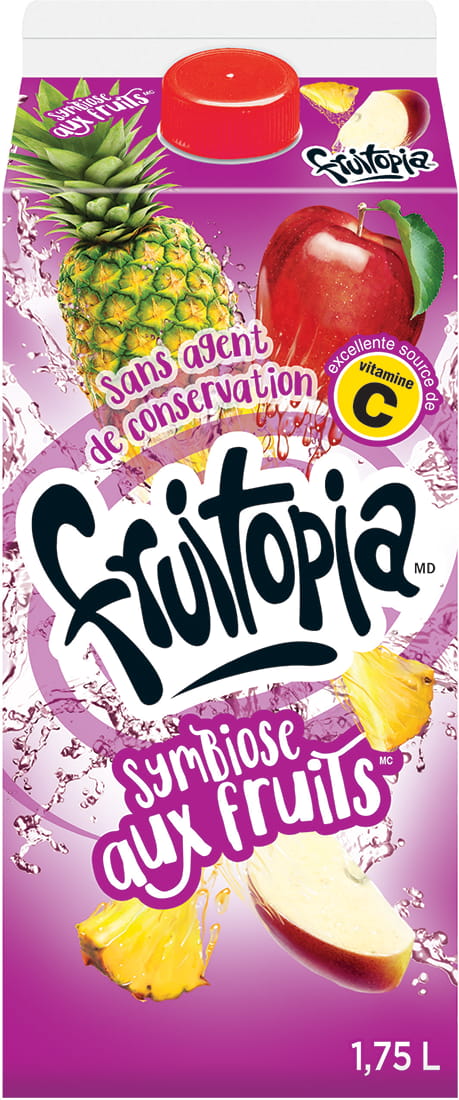 fruitopia Symbiose aux fruits 1,75 L carton