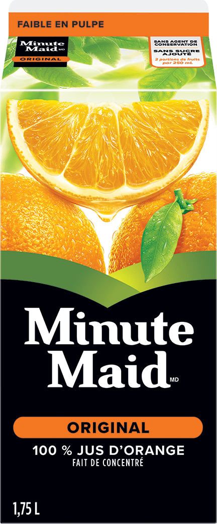 Minute Maid Original jus d'Orange 1,75 L carton