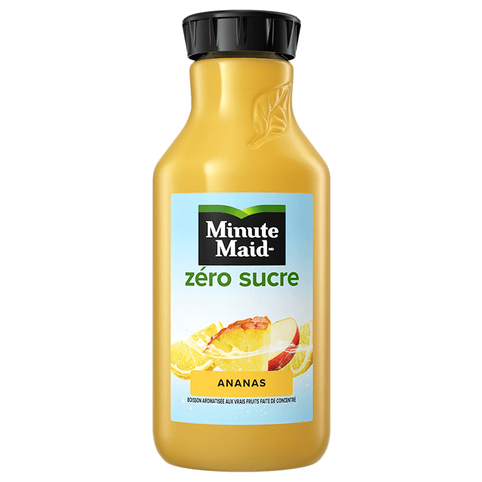 Minute Maid zéro sucre ananas 1.54 L bouteille