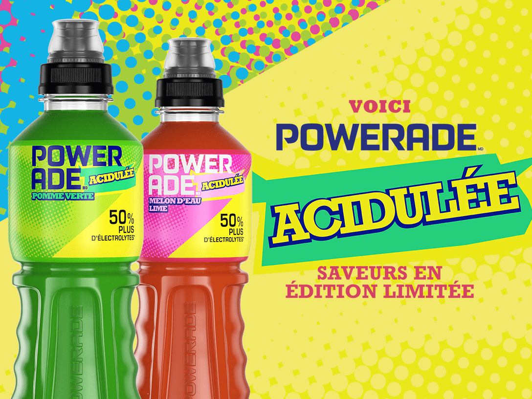 Powerade Rare Découvrez le Monde Rafraîchissant | Coca-Cola Canada
