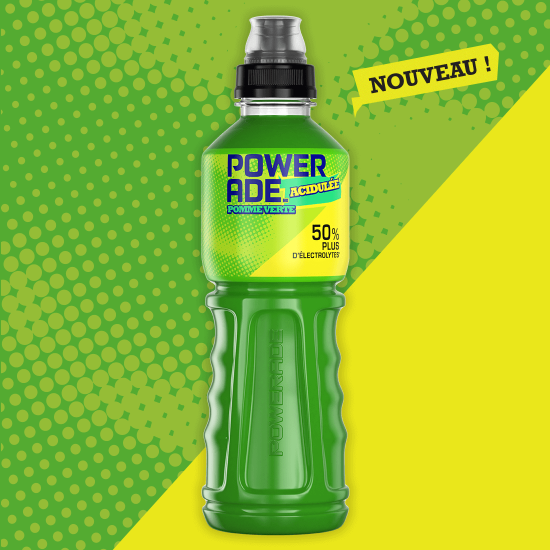 POWERADE?????? ACIDUL??E Boissons ??nergisantes aux ??lectrolytes CocaCola CA