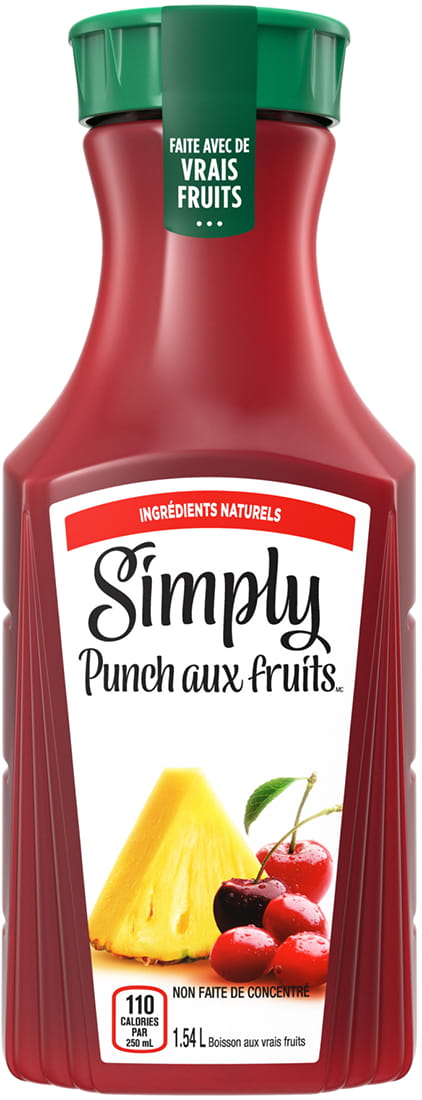 Simply Punch aux fruits 1,54 L bouteille