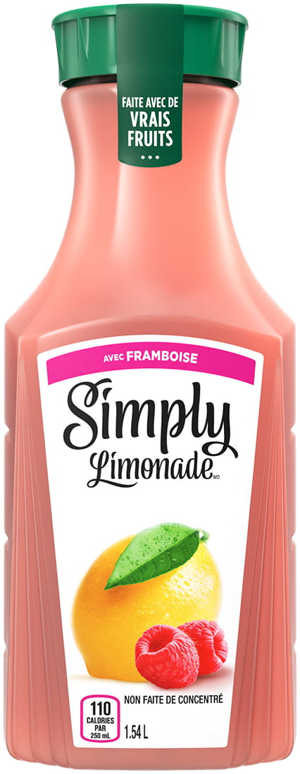 Simply Limonade avec Framboise 1,54 L bouteille