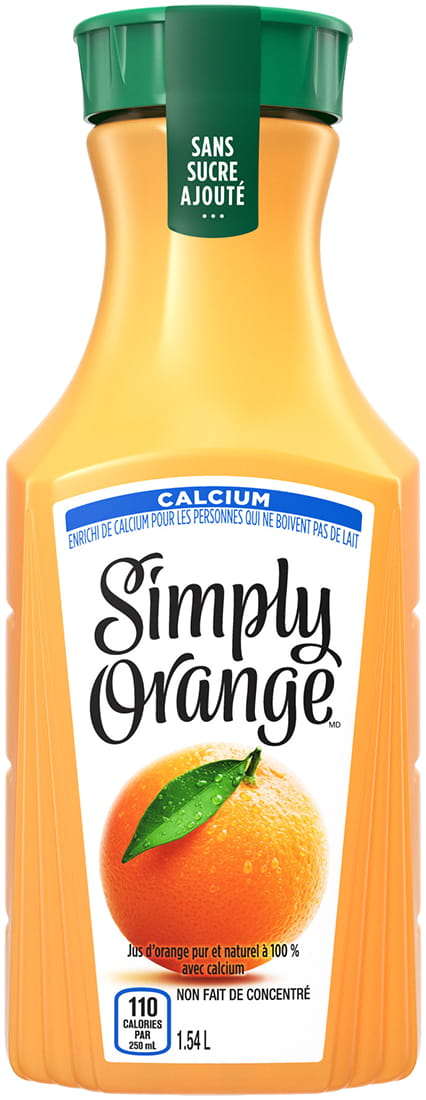Simply Orange Calcium 1,54 L bouteille