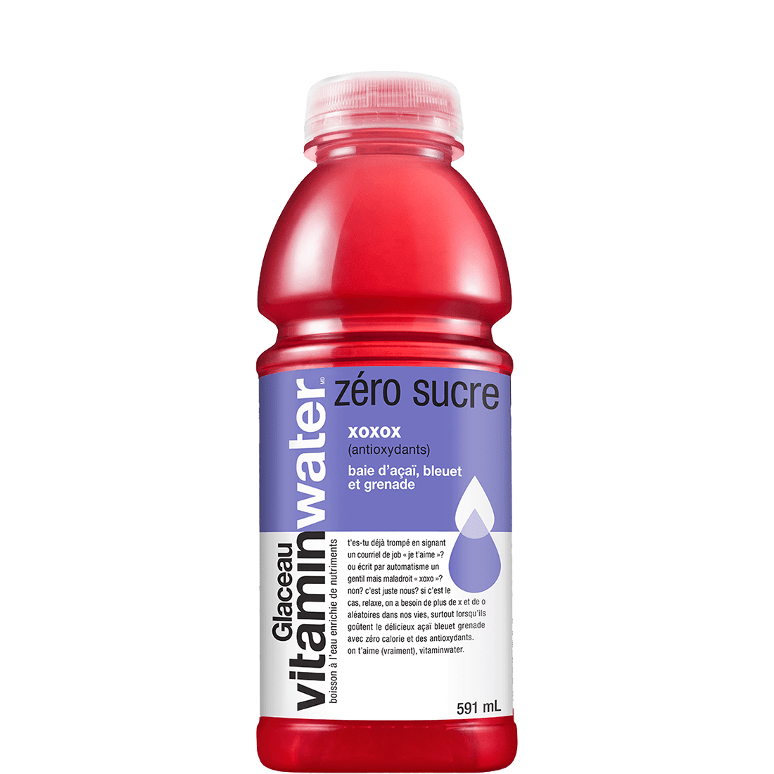 vitaminwater zero sucre