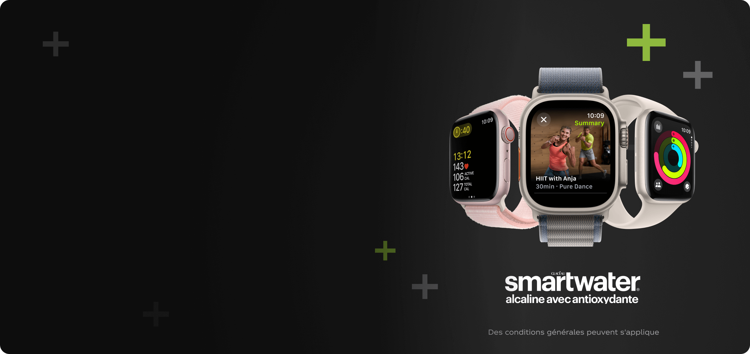 smartwater Apple Fitness+ offer