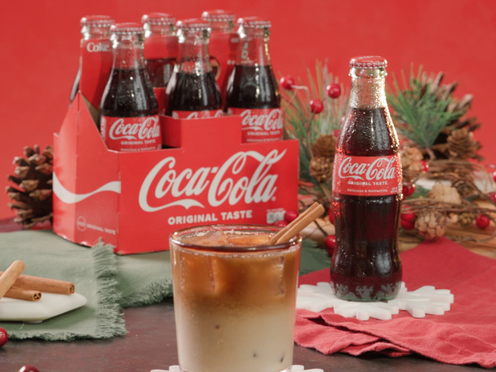 Coca-Cola Mocktail réconfortant du Père Noël