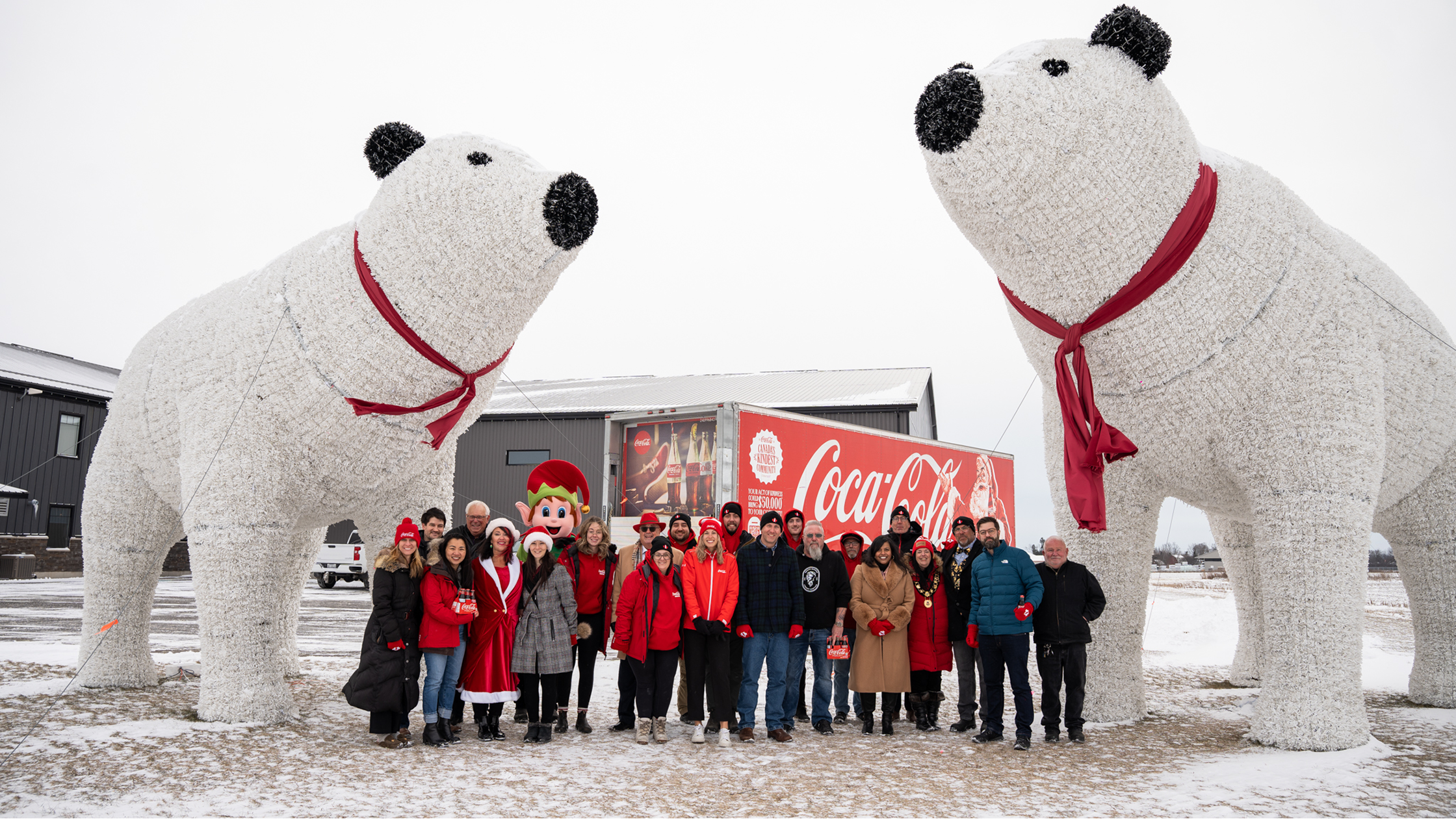 inflatable polar bears