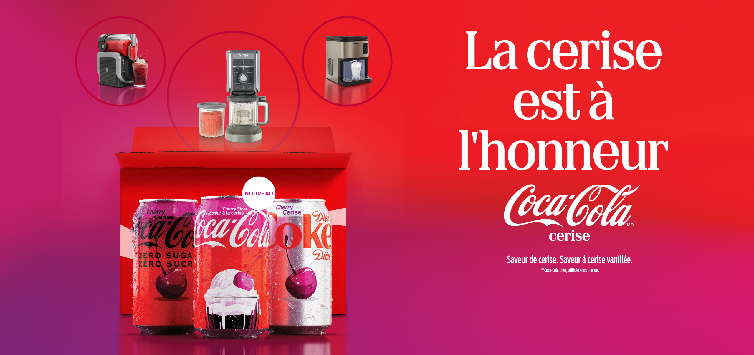 la cerise est à l'honneur