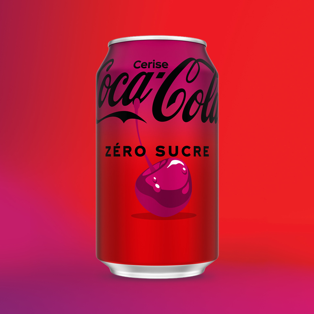 Coca-Cola Ceriseᴹᴰ Zéro Sugar