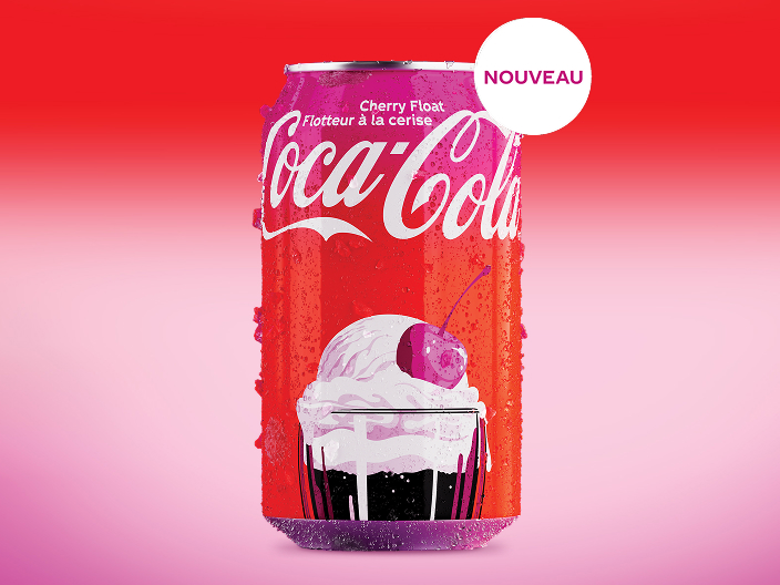 Coca-Colaᴹᴰ Flotteur à la cerise
