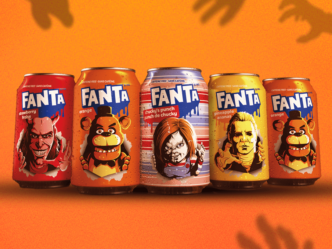 Fanta Halloween Product Lineup