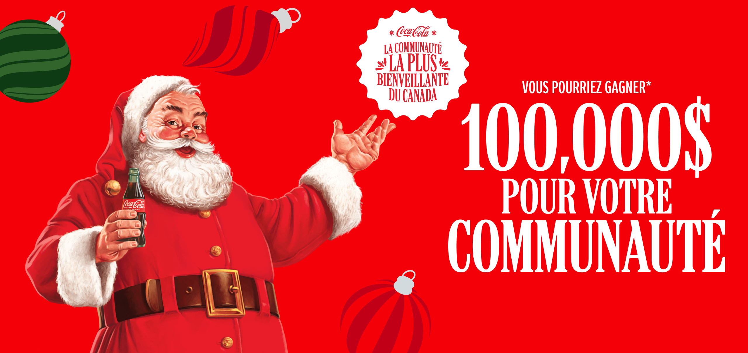 Canada's Kindest community. Your could win $100,000 for your cumminity