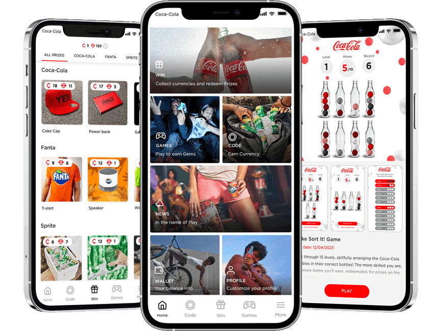 image of coca-cola app