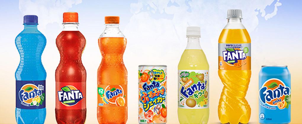 Fanta rund um die Welt