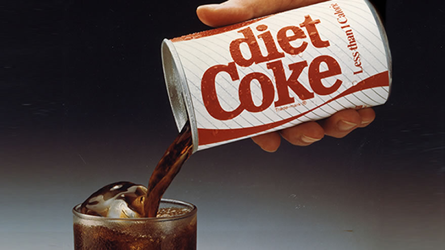 Picture of a diet Coke Can