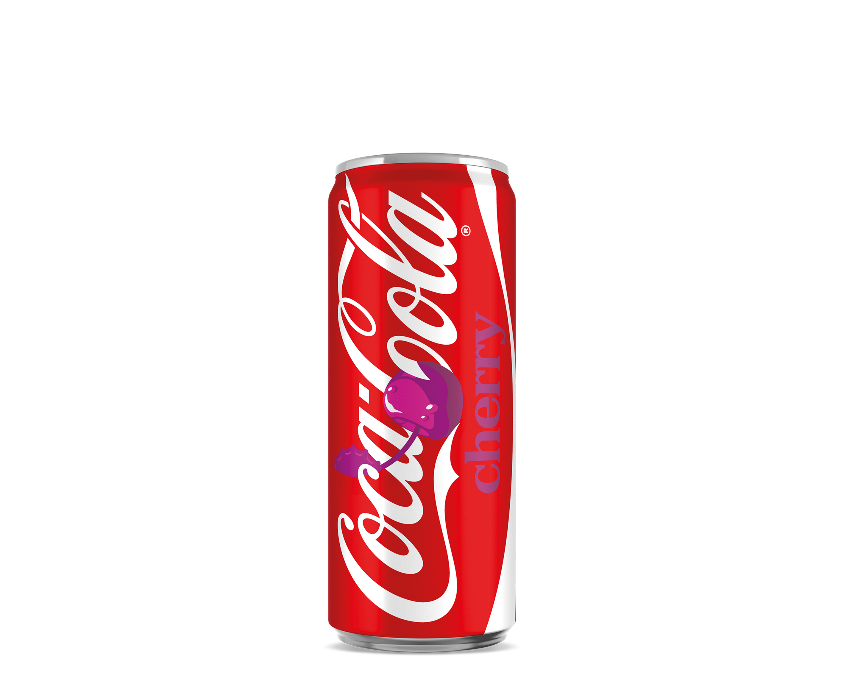 Eine Dose Coca-Cola Cherry