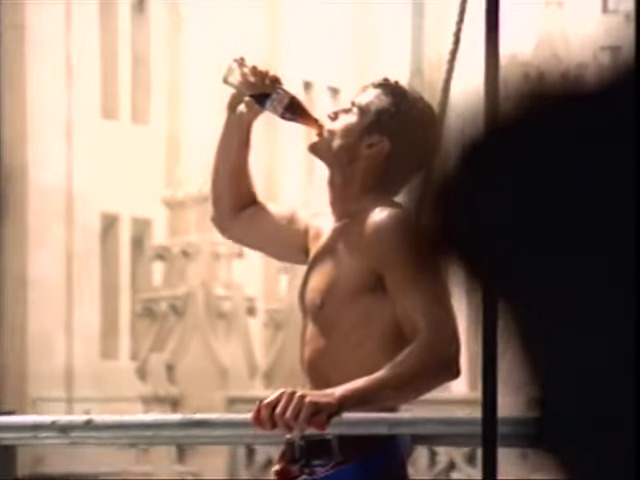 Image from Coke light tv ad