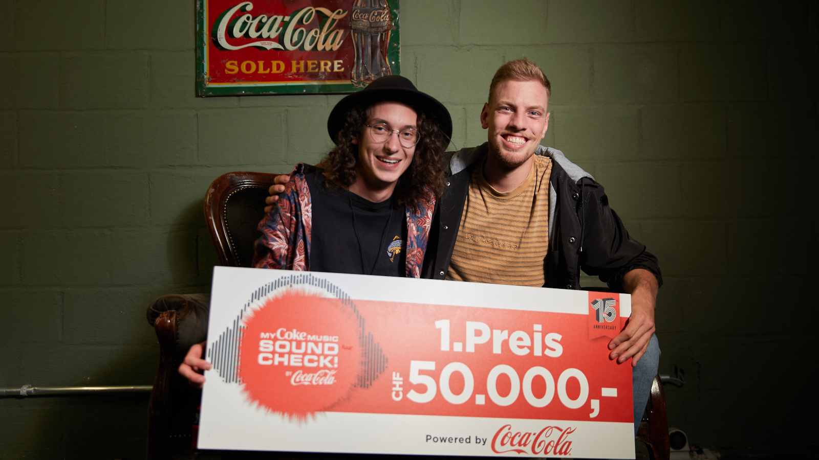 Gagnants du CokeSTUDIO Soundcheck 2019 : DAENS