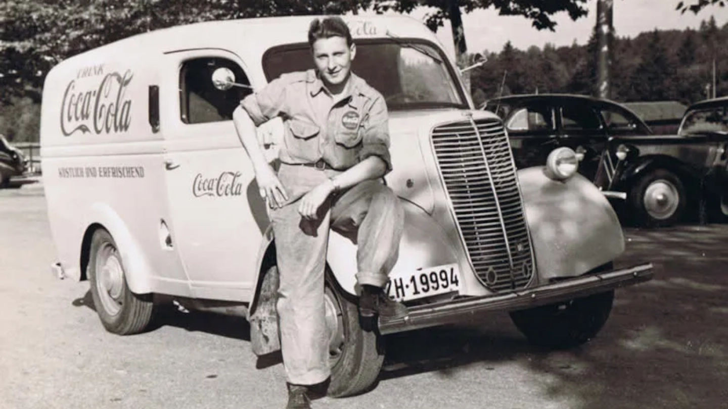 Livreur de Coca-Cola, 1949.