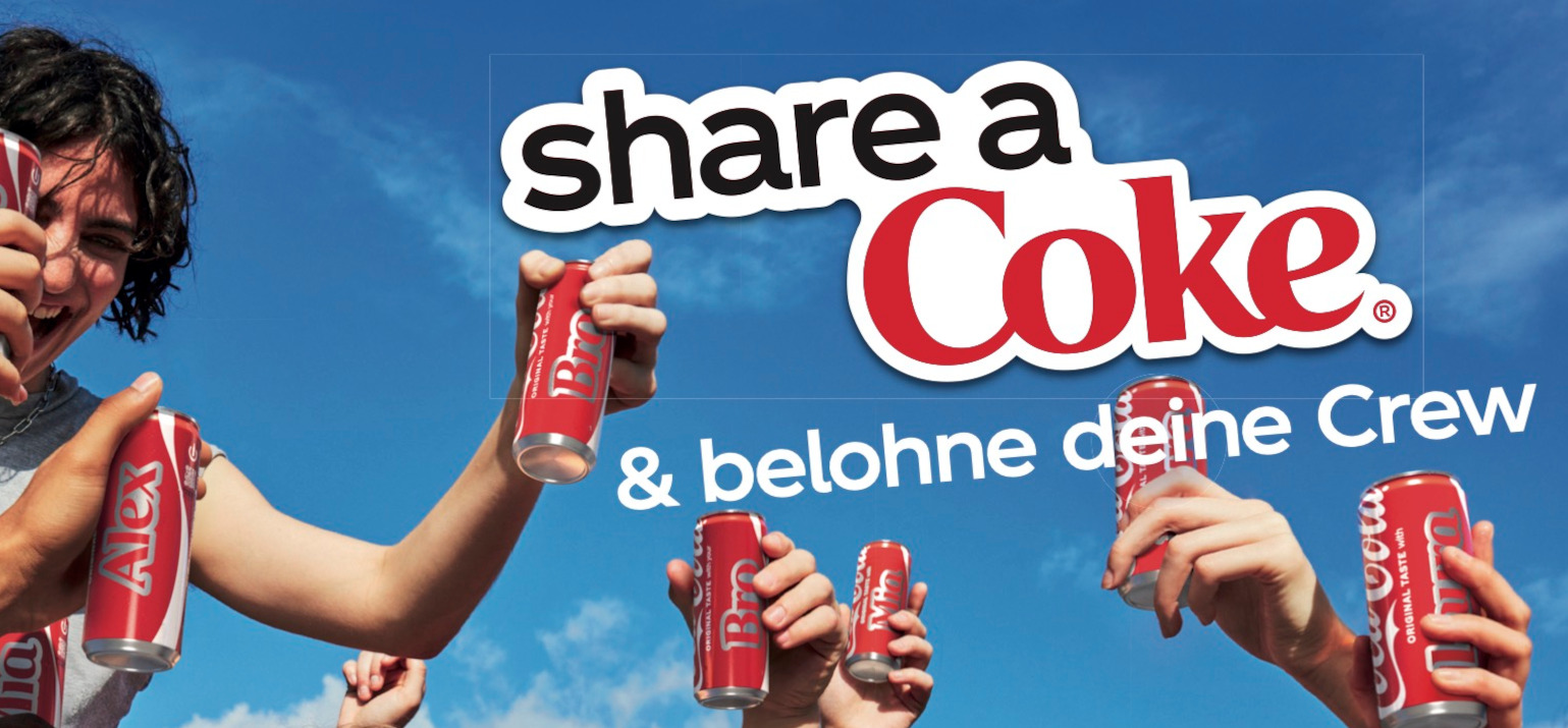 Share a Coke Campaign Image