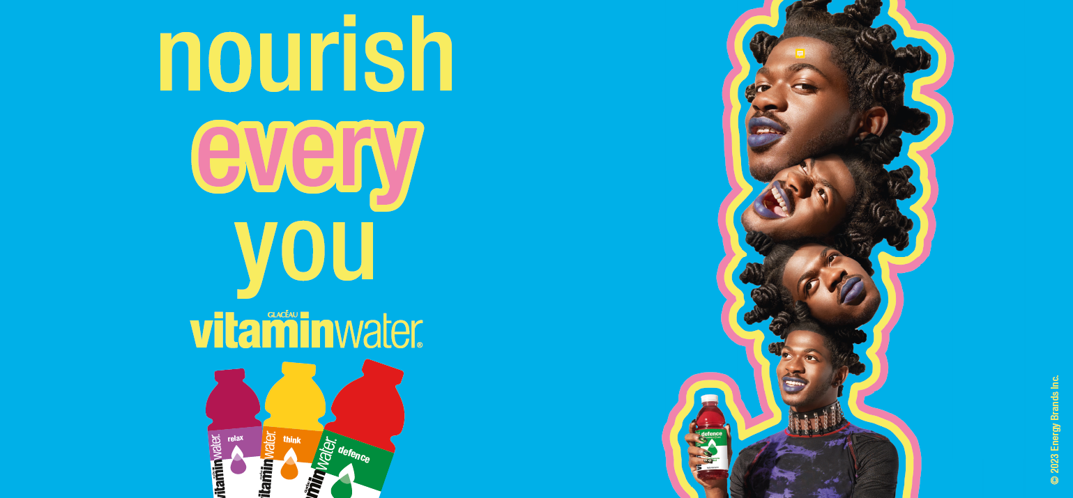 Glacéau Vitaminwater - nourish every you