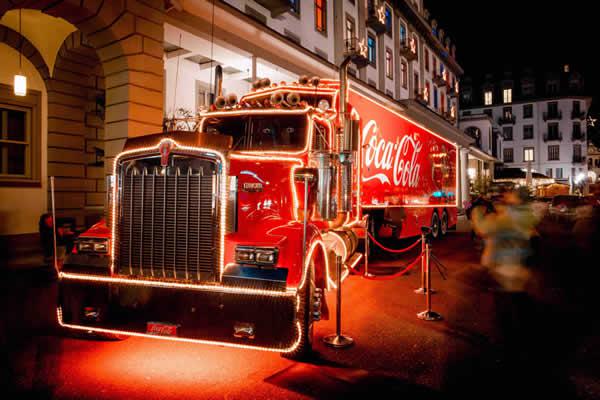 Coca‑Cola Weihnachtstruck Tour, Luzern